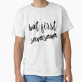But First Savasana yoga top by PetrKad