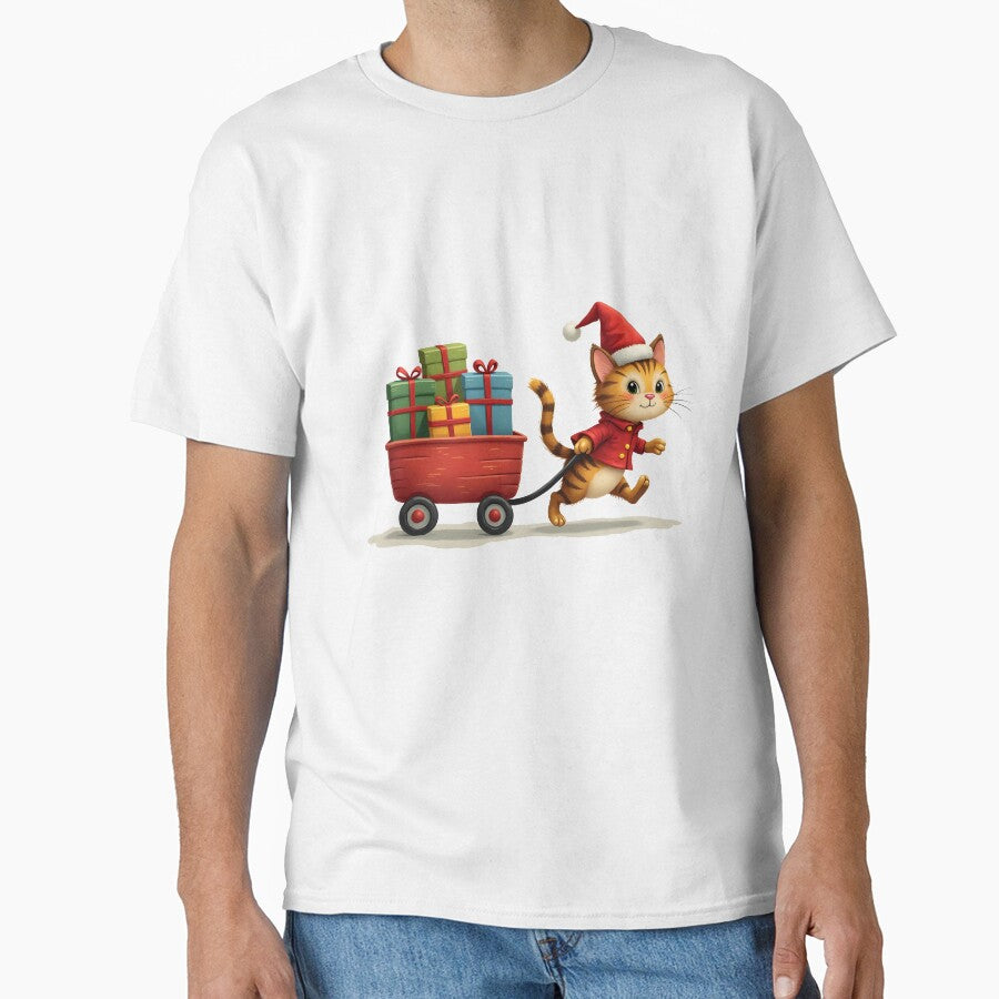 Kitty Christmas Post Office – Christmas Gift Delivery Cat by ArtemisEutopia