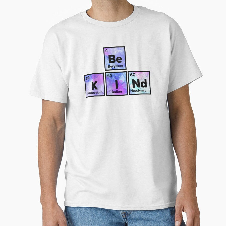 Funny Chemistry Periodic Table Words Be Kind by champagnemoment