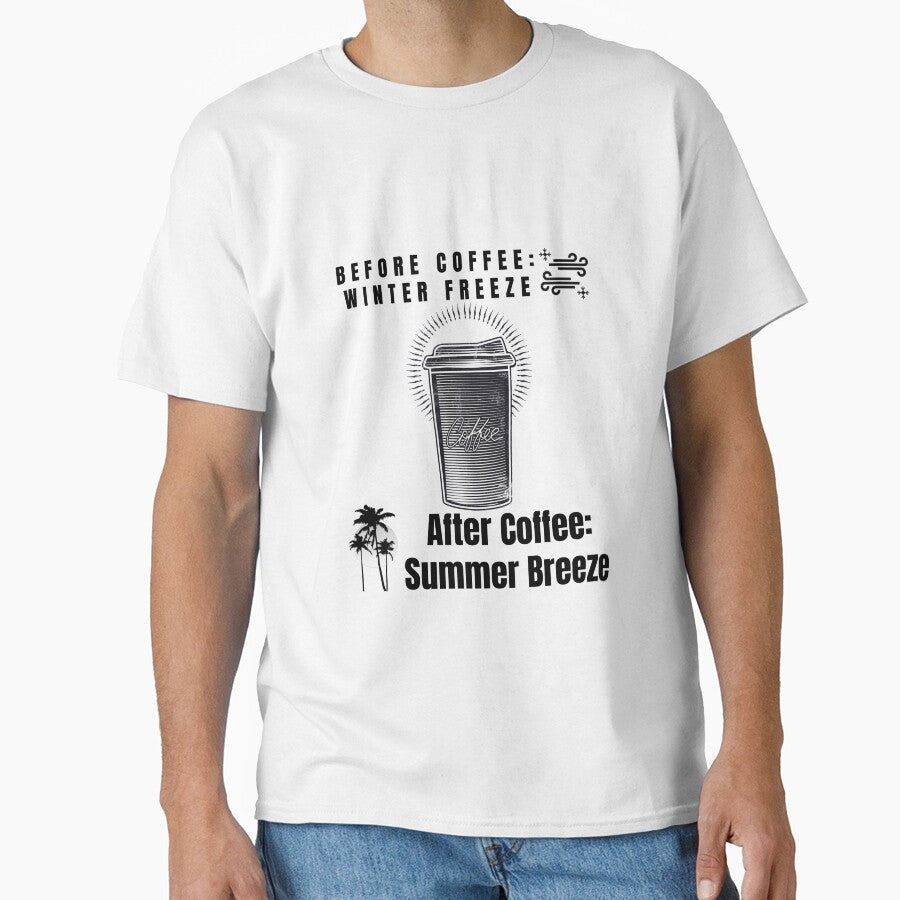 Before Coffee: Winter Freeze | After Coffee: Summer Breeze by sfinchcapod