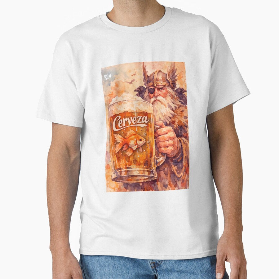 Odin with Cerveza by Sarcastic designs