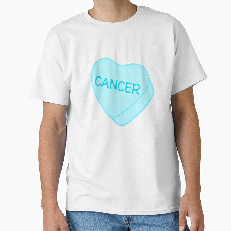 Cancer Blue Candy Heart Sweet Heart Cute by SlimyFish