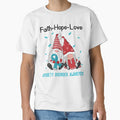 Faith Hope Love Anxiety Disorder Awareness by Sabfit