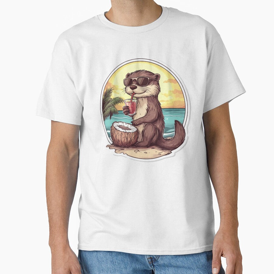 Chill Otter by NicolasGlowArt