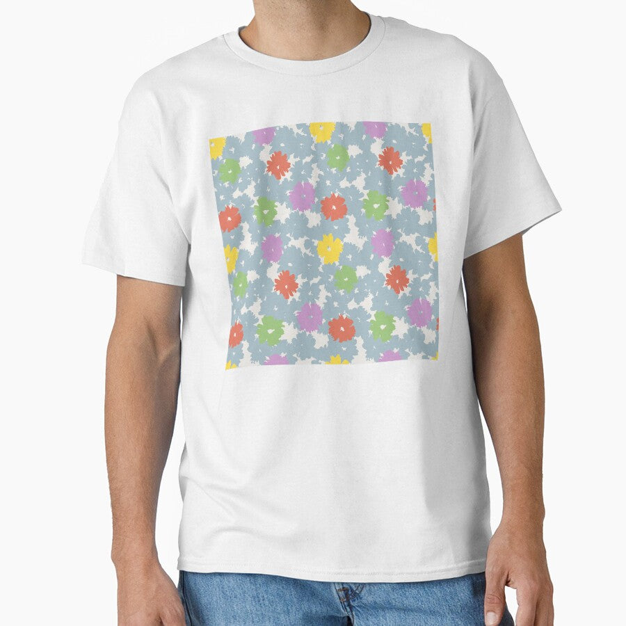 Cali Boho Scattered Floral Pattern by BossyCatHome