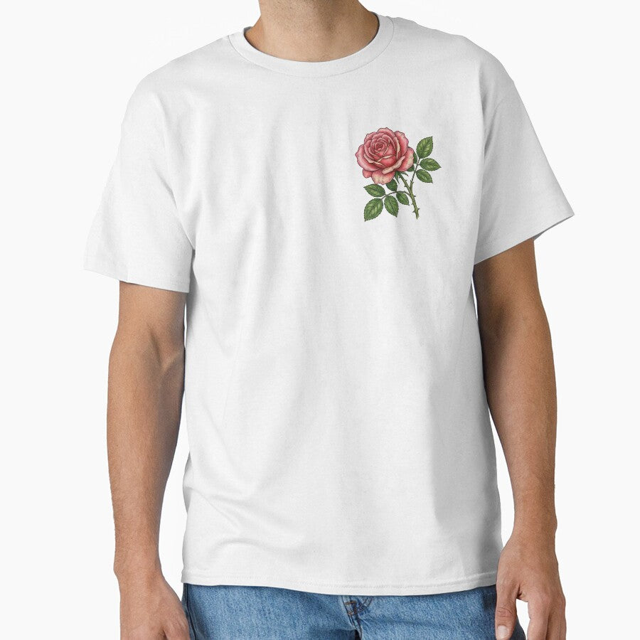 A pink rose by SirZerRo