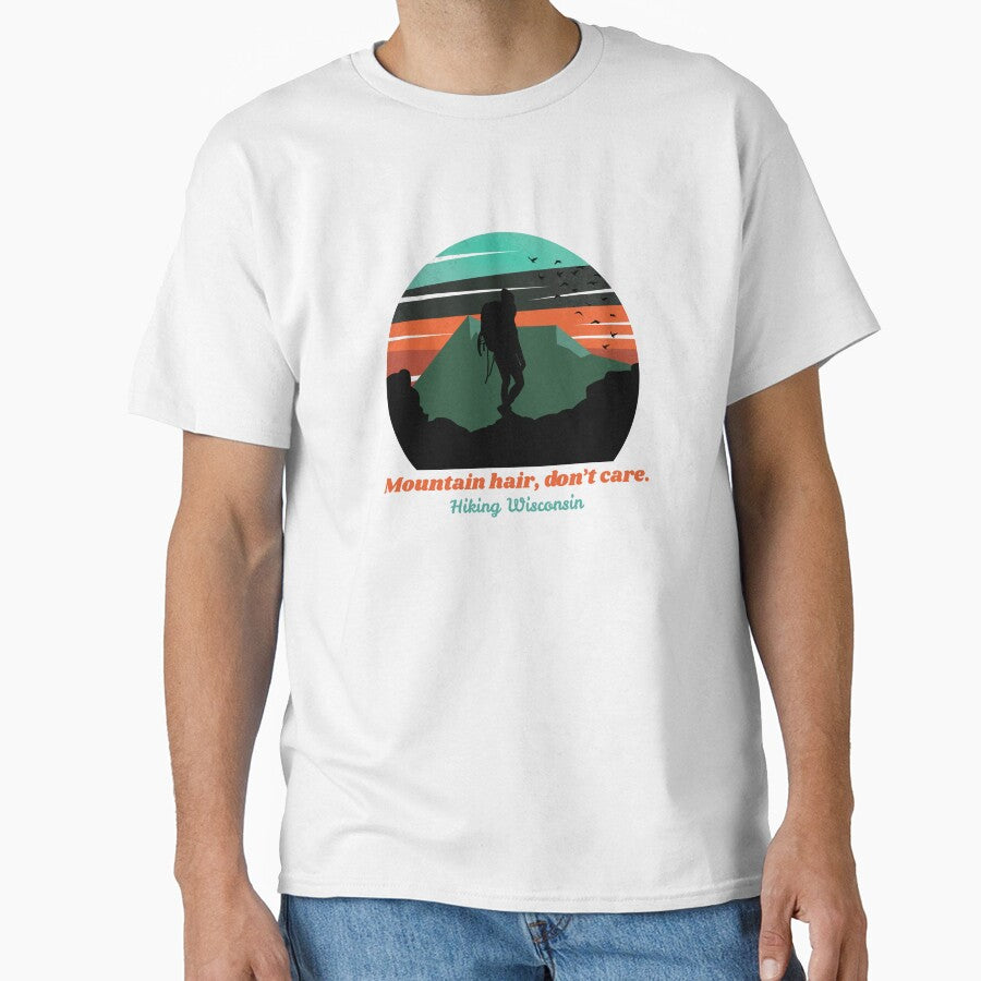 Mountain hair, don't care. Hiking Wisconsin by Ink & Fabric