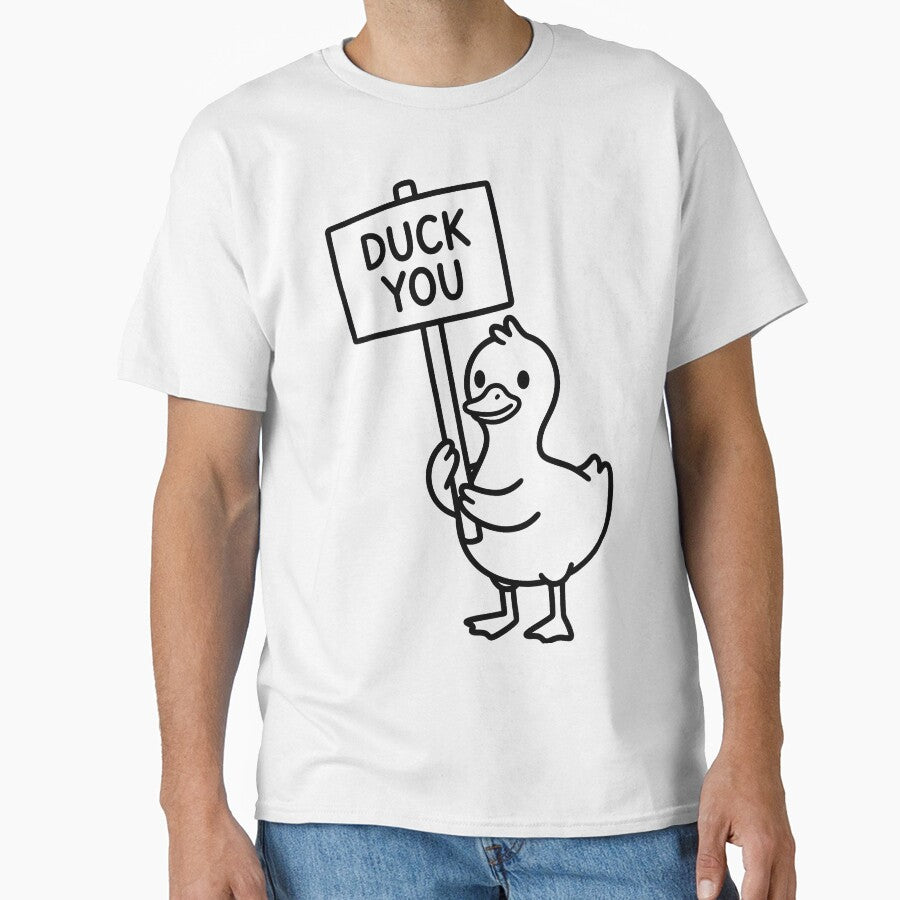 Funny Cute Duck You Sign Pun by seven things shop