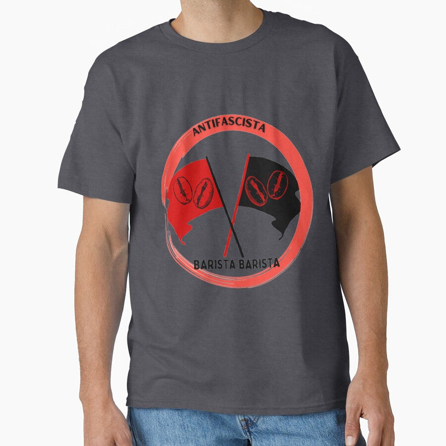 Antifascist Barista by CanaryParadise