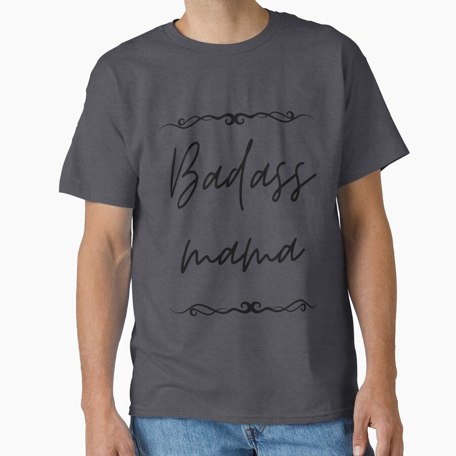 Badass Mama Shirt, Christmas Gift for Mom, Funny Mom Shirt, Strong as a Mother, Mommy Shirt, Gift for Wife, One Bad Mother, Strong Mama by BLUE  bubble