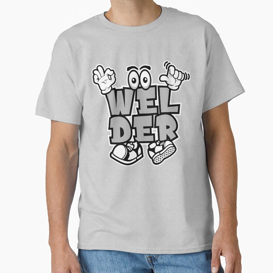 WELDER - WORK Street Lettering Cartoon Character by NFTWords