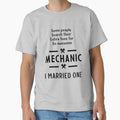 I Married One Mechanic - mechanic Cool Job Gift by DiogoCalheiros