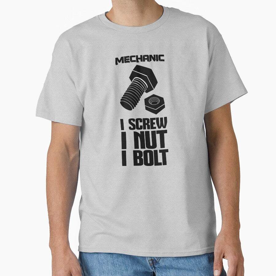 Mechanic - I Screw, I Nut, I Bolt by headshote