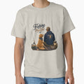 Fishing Golden Retriever Dog Dad Sunset Kawaii T-Shirt by Ashley critters