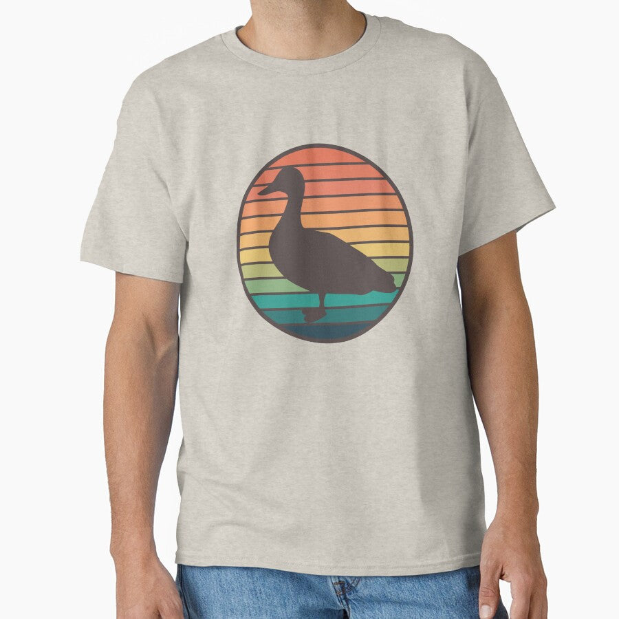 Retro Rainbow Duck by toadsforall