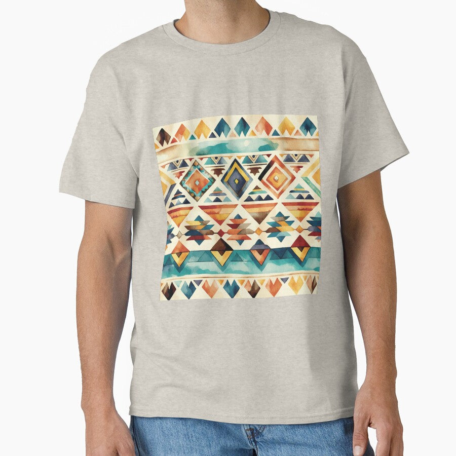 An Aztec Geometric Southwestern Design - Boho Chic Patterns by GVRDesign