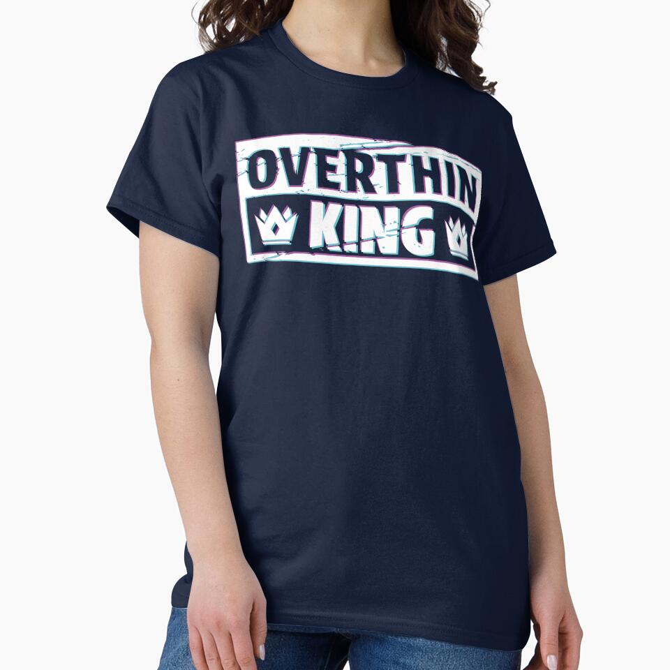 OVERTHINKING KING FUNNY OVERTHINKER GIFT by Plant On Demand