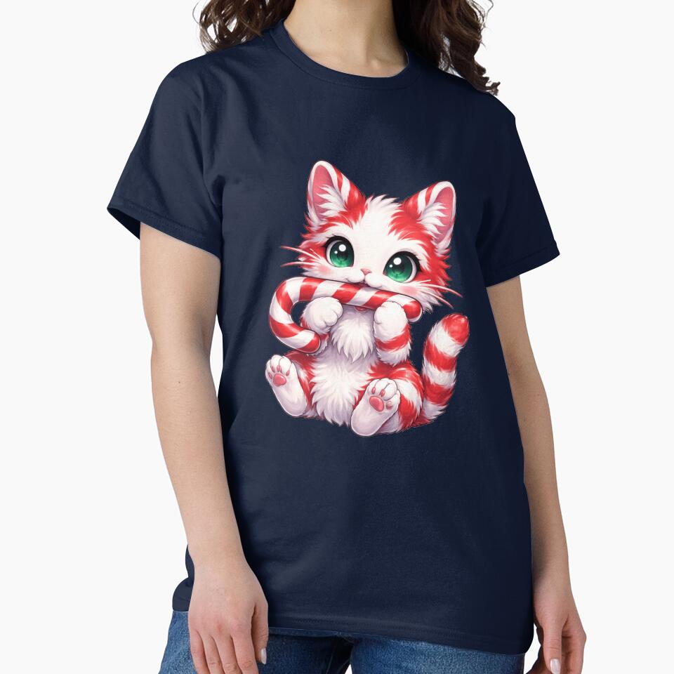 Candy Cane Cat by Shtex