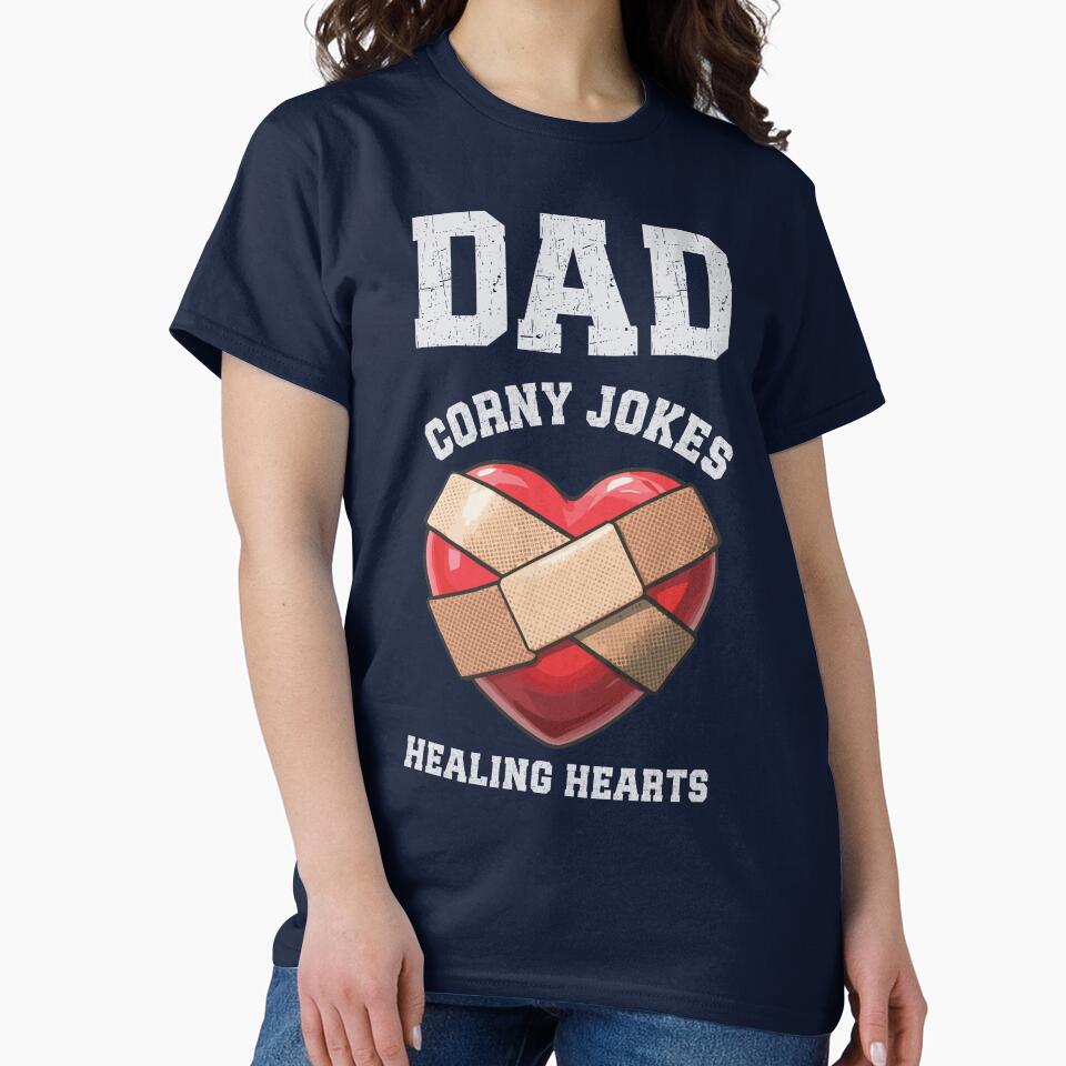 Dad Corny Jokes Healing Hearts by Pavel1981