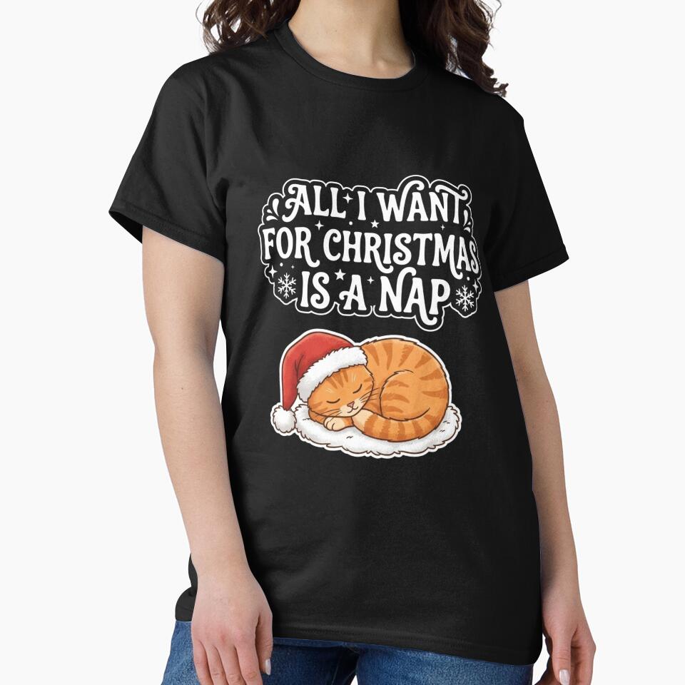All I Want For Christmas Is A Nap by TeNovaStudio ⭐⭐⭐⭐⭐