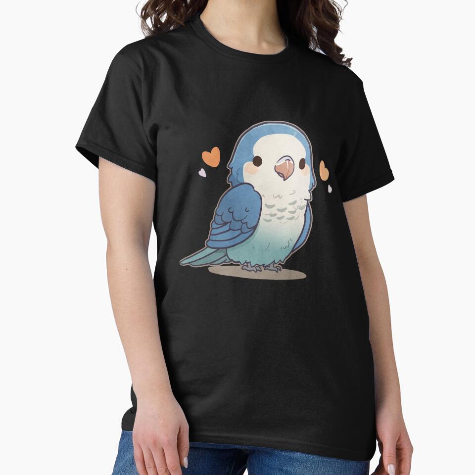 Blue Quaker Parrot by Clara Hollins