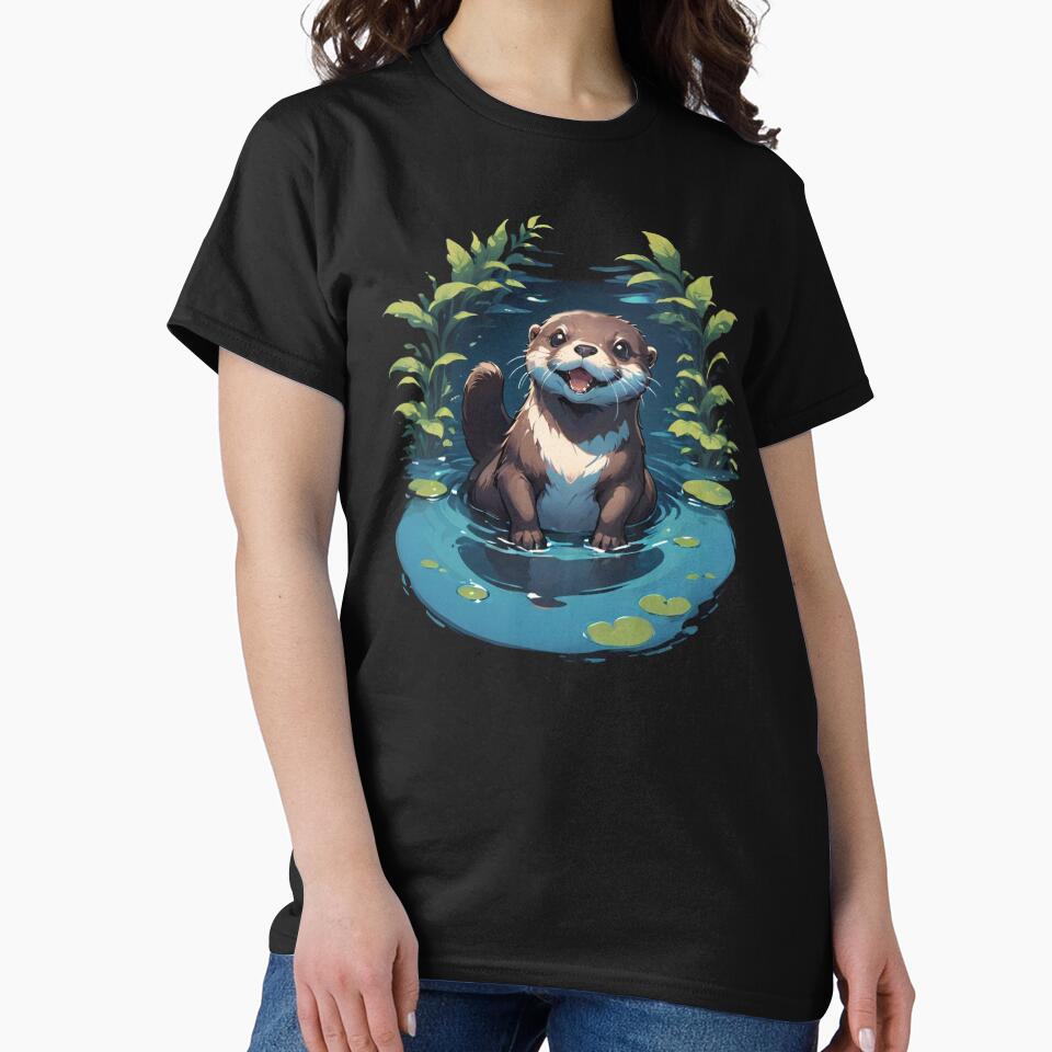 a cute animated otter by Gilby-Designs
