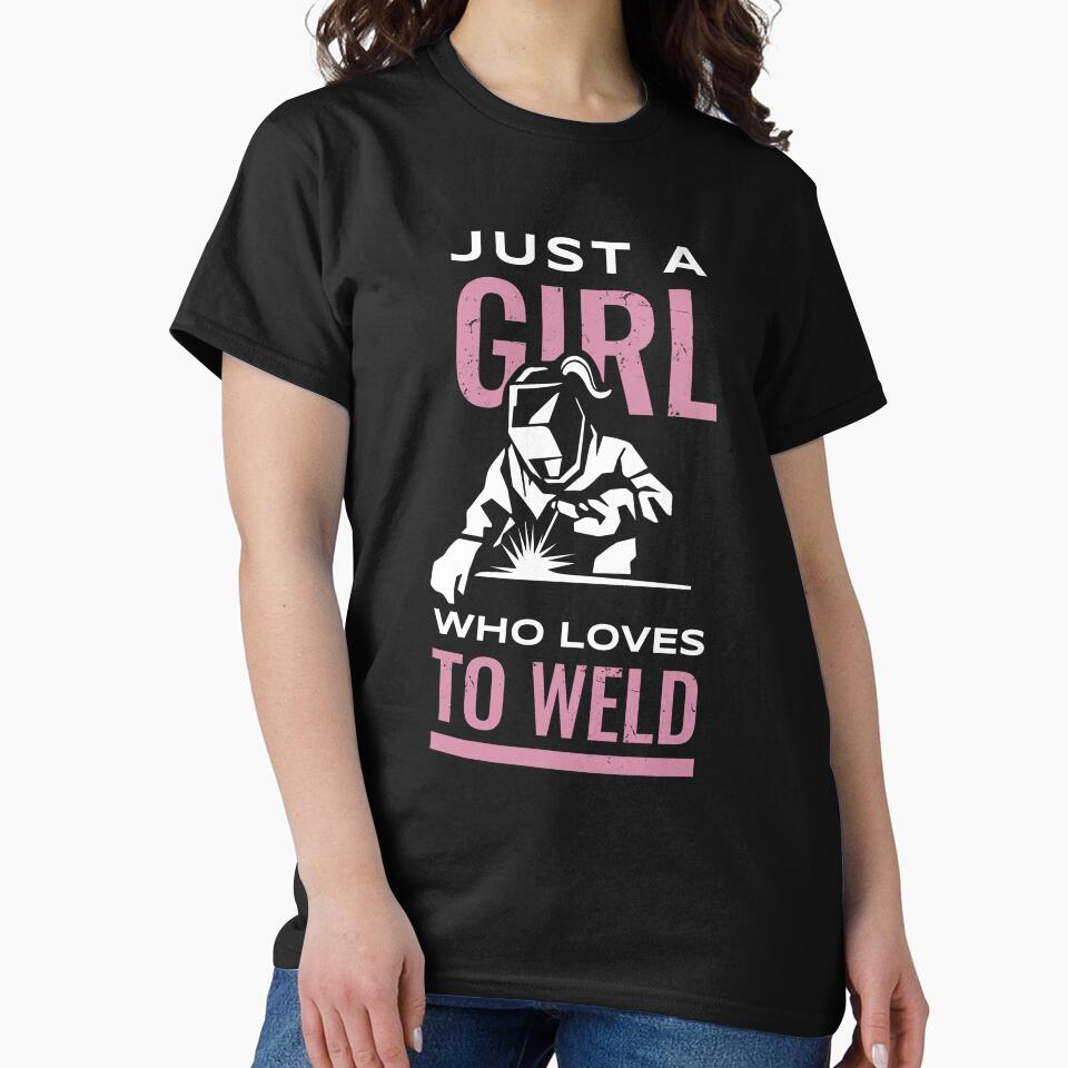 Woman Welder Quote Welding Girl Sayings Gift by fiskooriginal