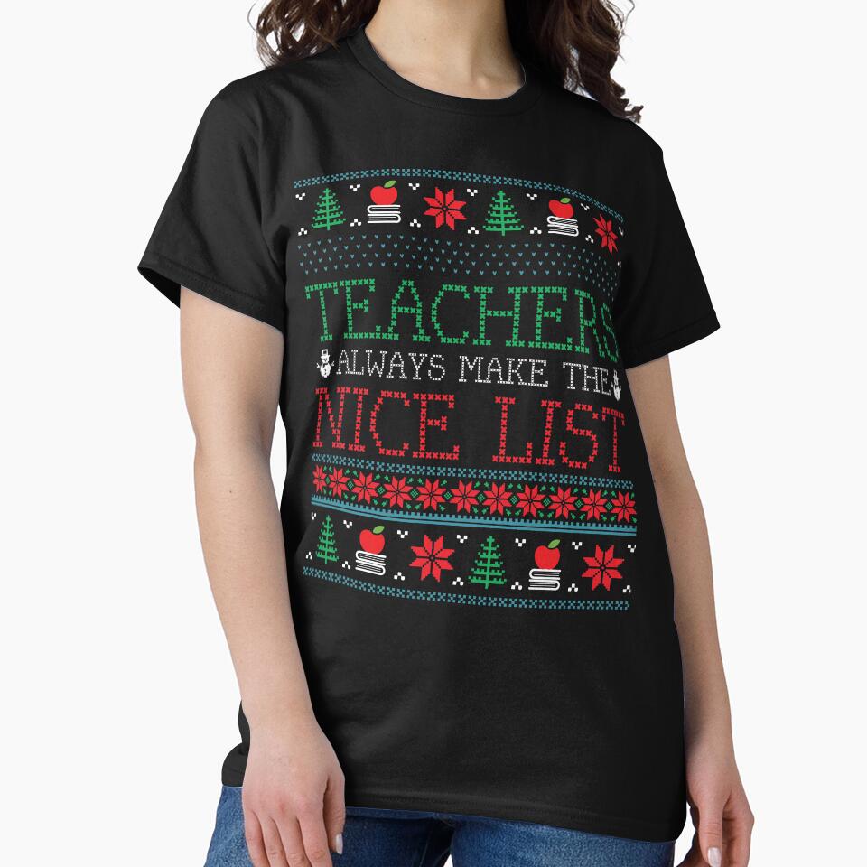 Funny Christmas Teacher Ugly Christmas Xmas by mrsmitful
