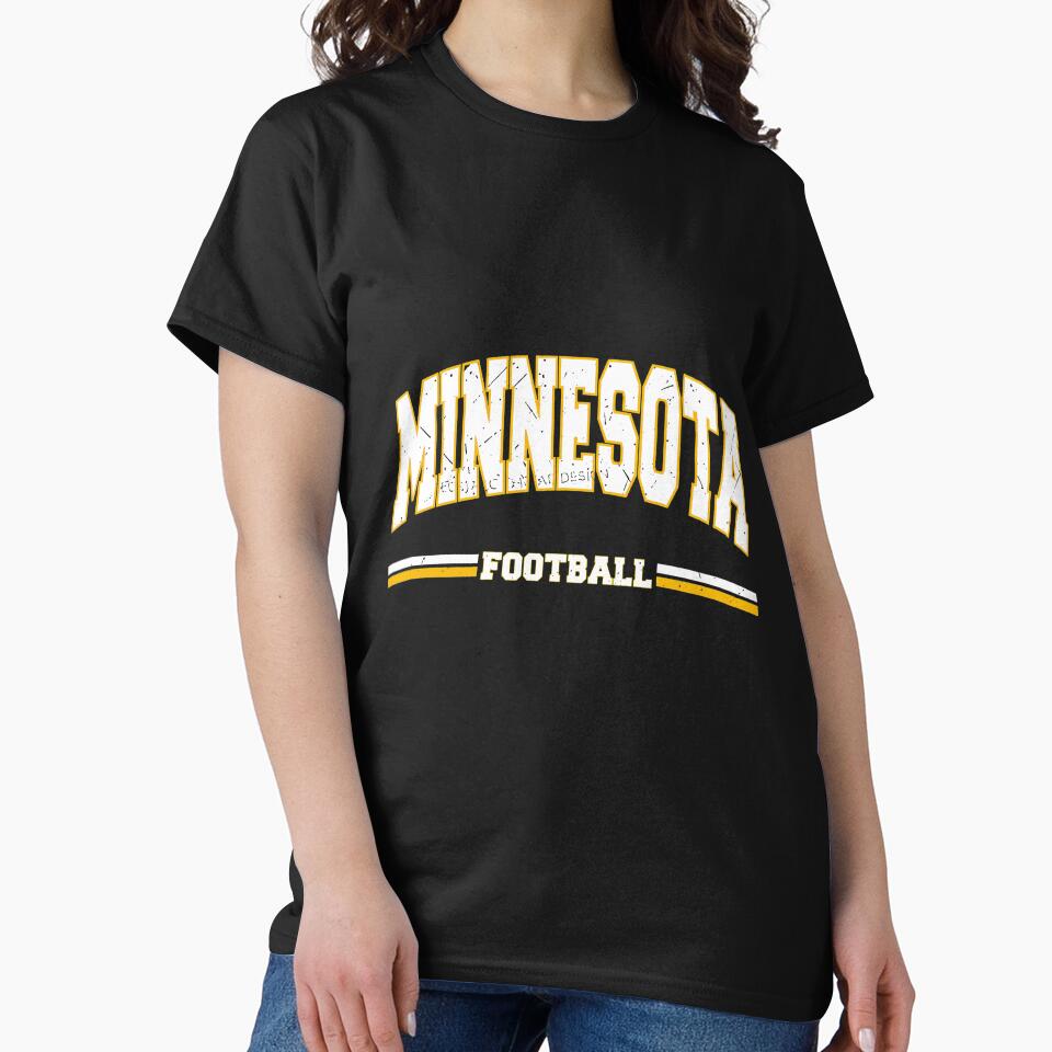 Minnesota Football Retro Distressed by DezeraeZa