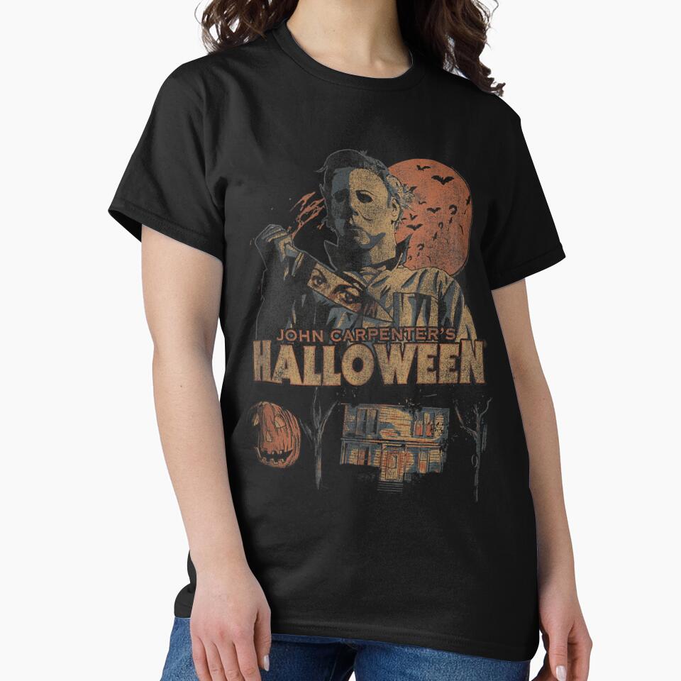 Fall Inspired Collage Retro Horror Movie Halloween Vintage by MontyCarolina