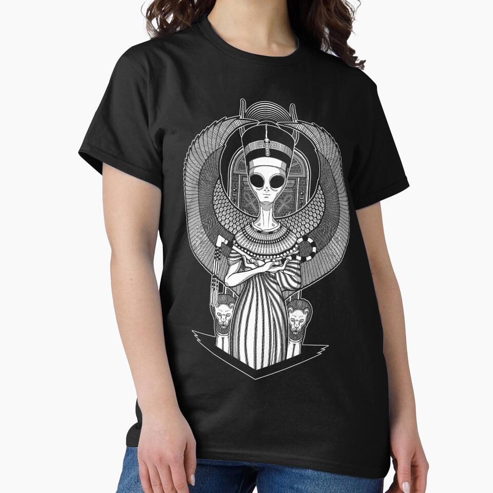 The alien Nefertiti - Black version by ToleStyle