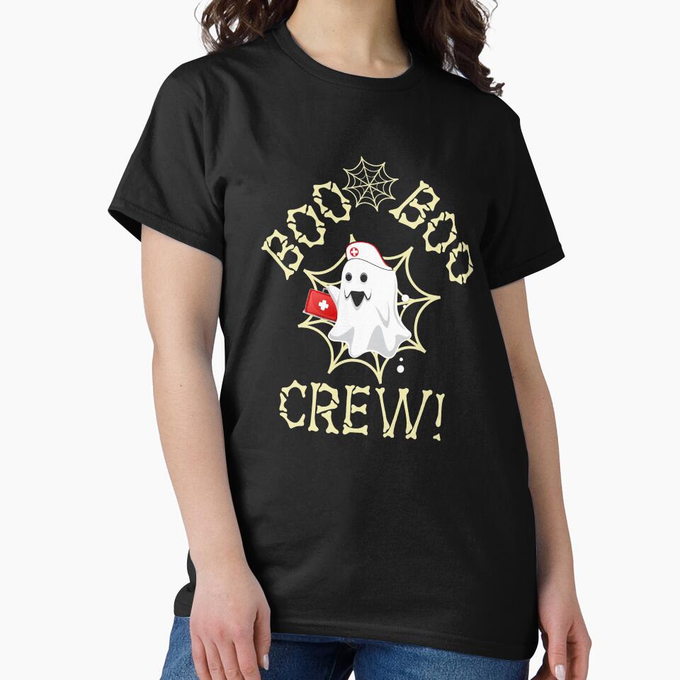 Funny Halloween Boo Boo Crew Nurse | Halloween Costume | by ShirtStar0815