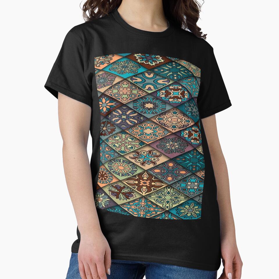 Boho aesthetic #2: bohemian pattern illustration premium design by truemoneyman