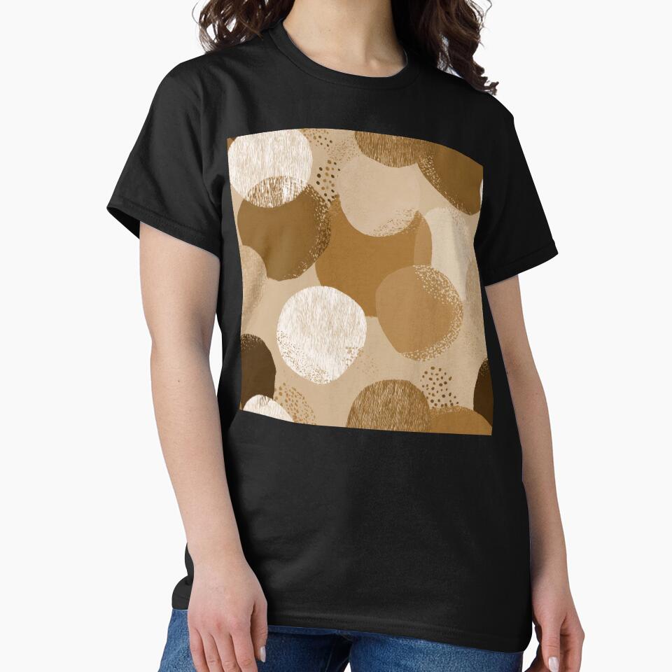 Boho Earth Tones, Taupe, And Sand Hues Abstract by DEC02