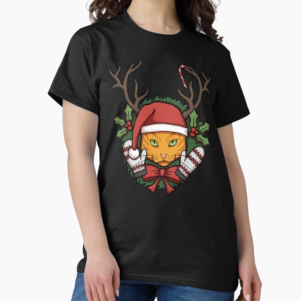 Christmas Orange Cat by Celiina