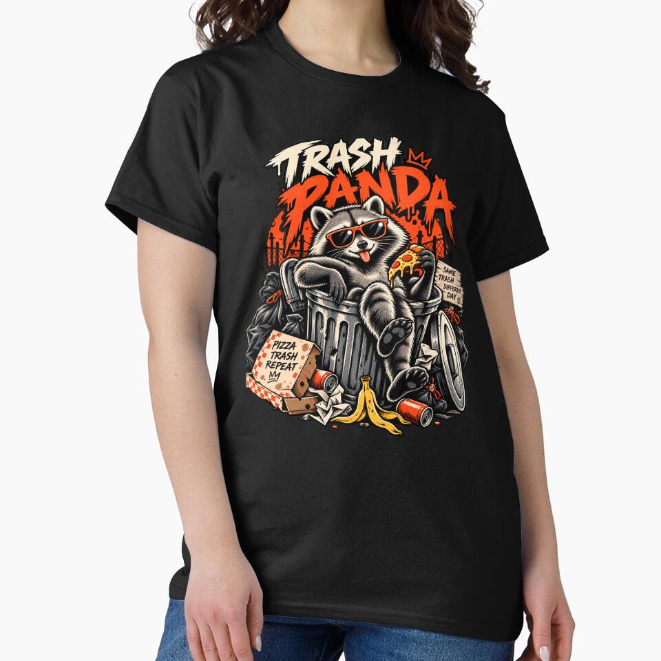 Trash Panda Raccoon Garbage King Funny Animal by Pandaburba