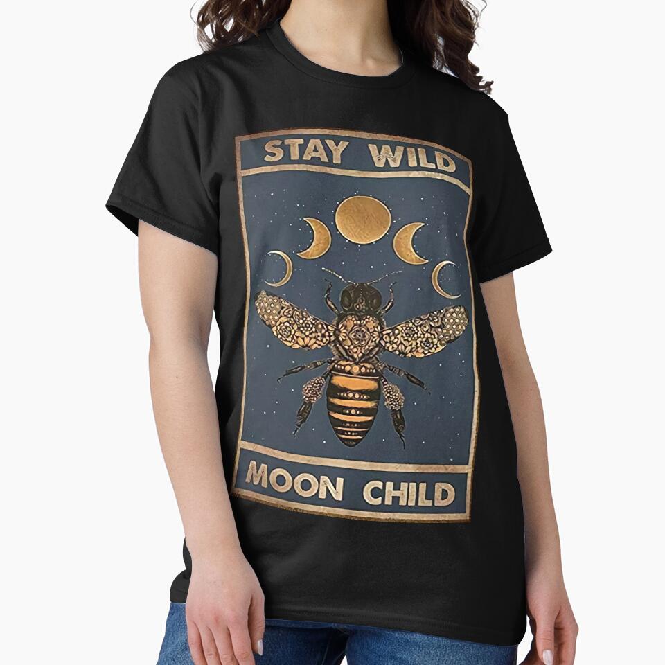 Stay Wild Moon Child( Bee Phase) by Rita Hamdan
