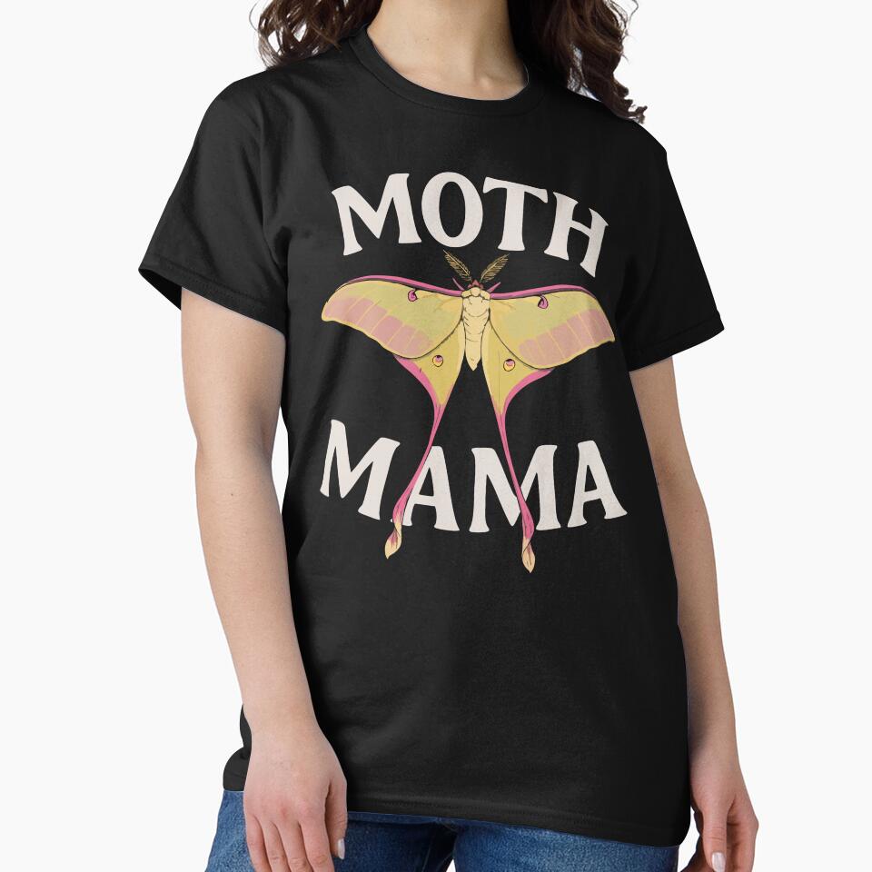 Moth Mama – Actias dubernardi Design for moth lovers by Print-Zoo