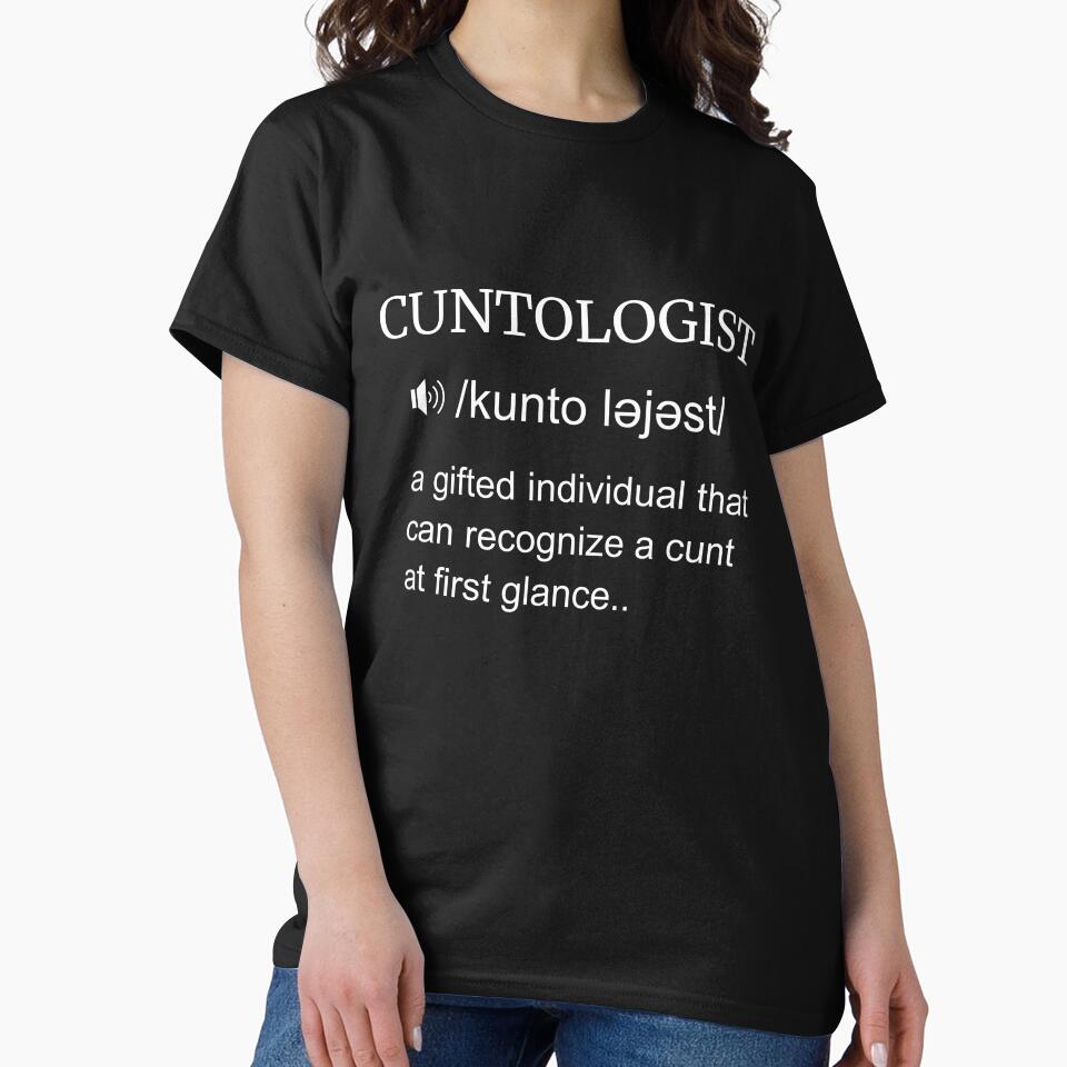 Funny Cuntologist someone with the magic eye by Burley Threads