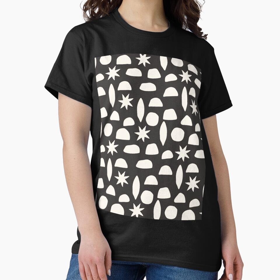 BOHO HENRI MATISSE CHARCOAL BLACK by blomastudios