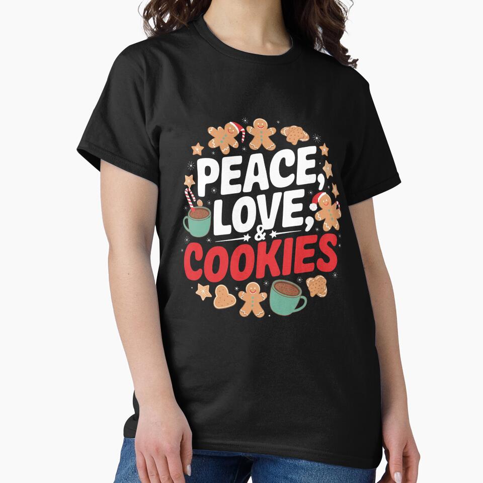 Peace, Love, & Cookies - Christmas Cheer by VioladesignByRW