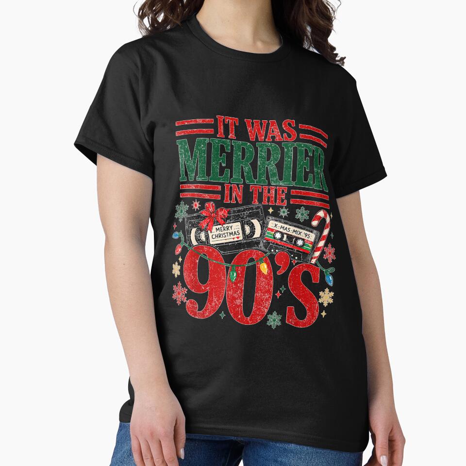 It was Merrier in The 90s Retro Christmas Cassette Holiday by TiaraHans