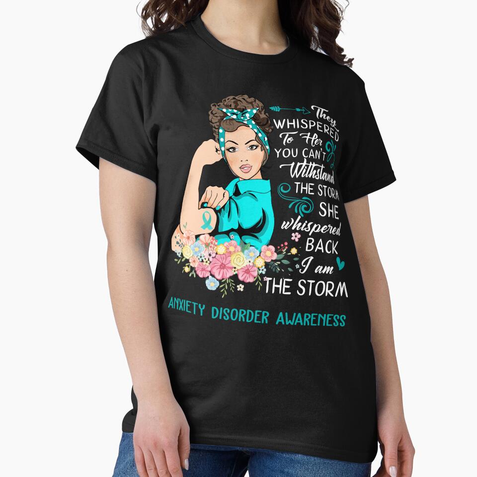 I Am The Storm Anxiety Disorder Awareness by Brad-FI