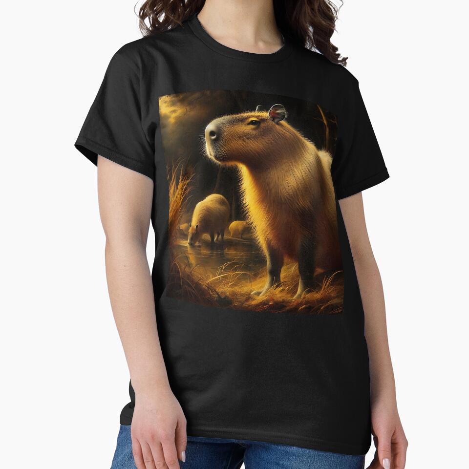 Capybara Art #76 | Capybara Lovers by ksgraphics222