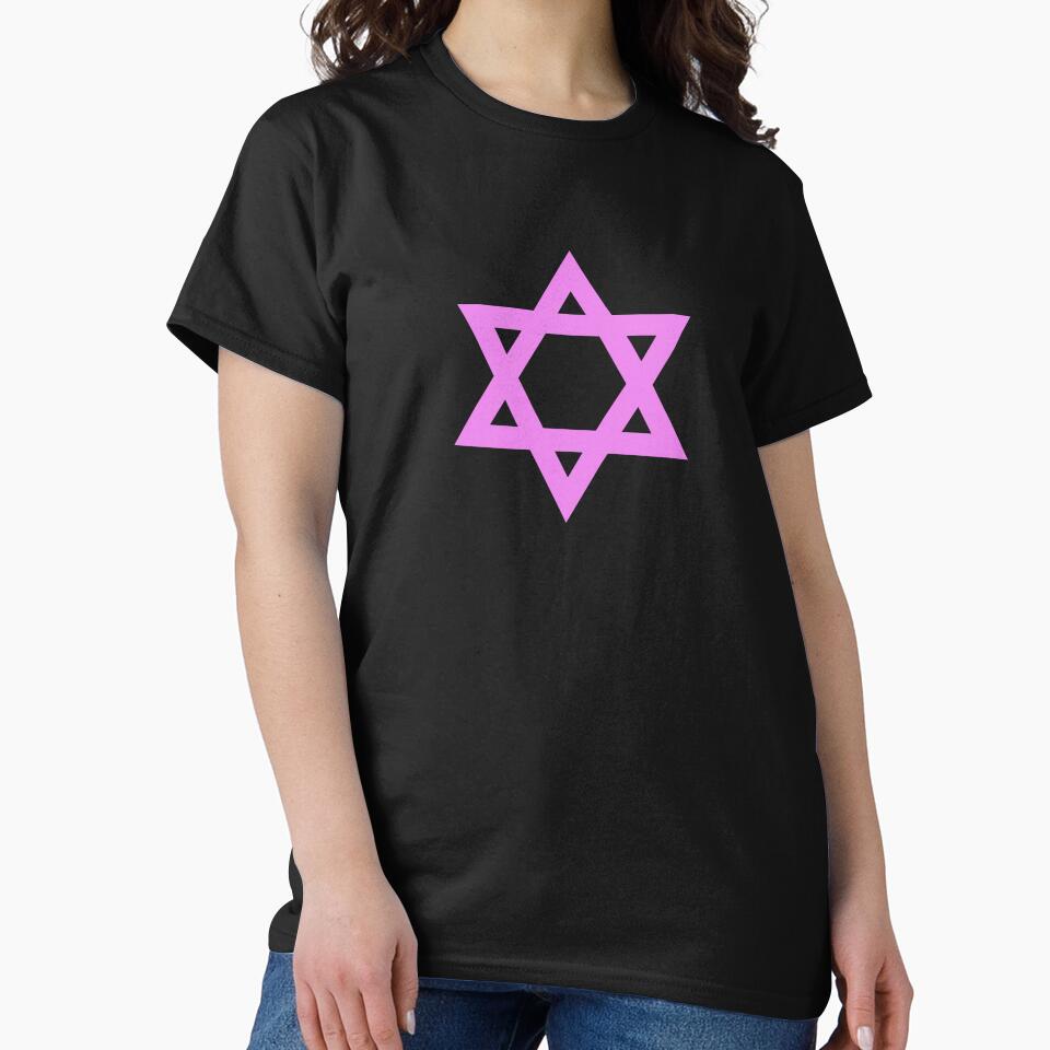 Violet Star of David Jewish Symbol by pattern-archive
