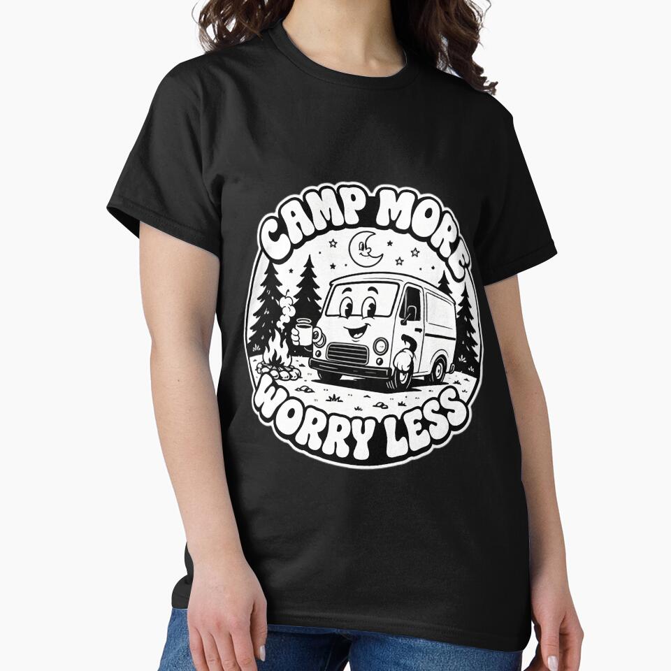 Vanlife Camp More Worry Less | Perfect Gift For You And Friends by michouar-str