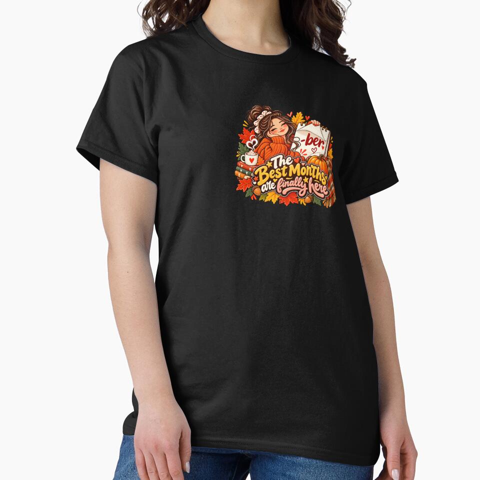 The Best Months Are Finally Here | Cozy Autumn Fall Season Pumpkin Girl by Chic  Artistry