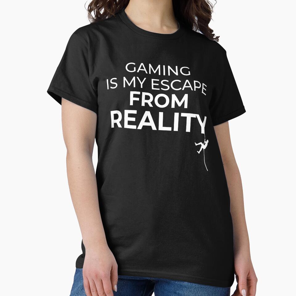 Gaming is my ESCAPE from Reality by FreshCorner