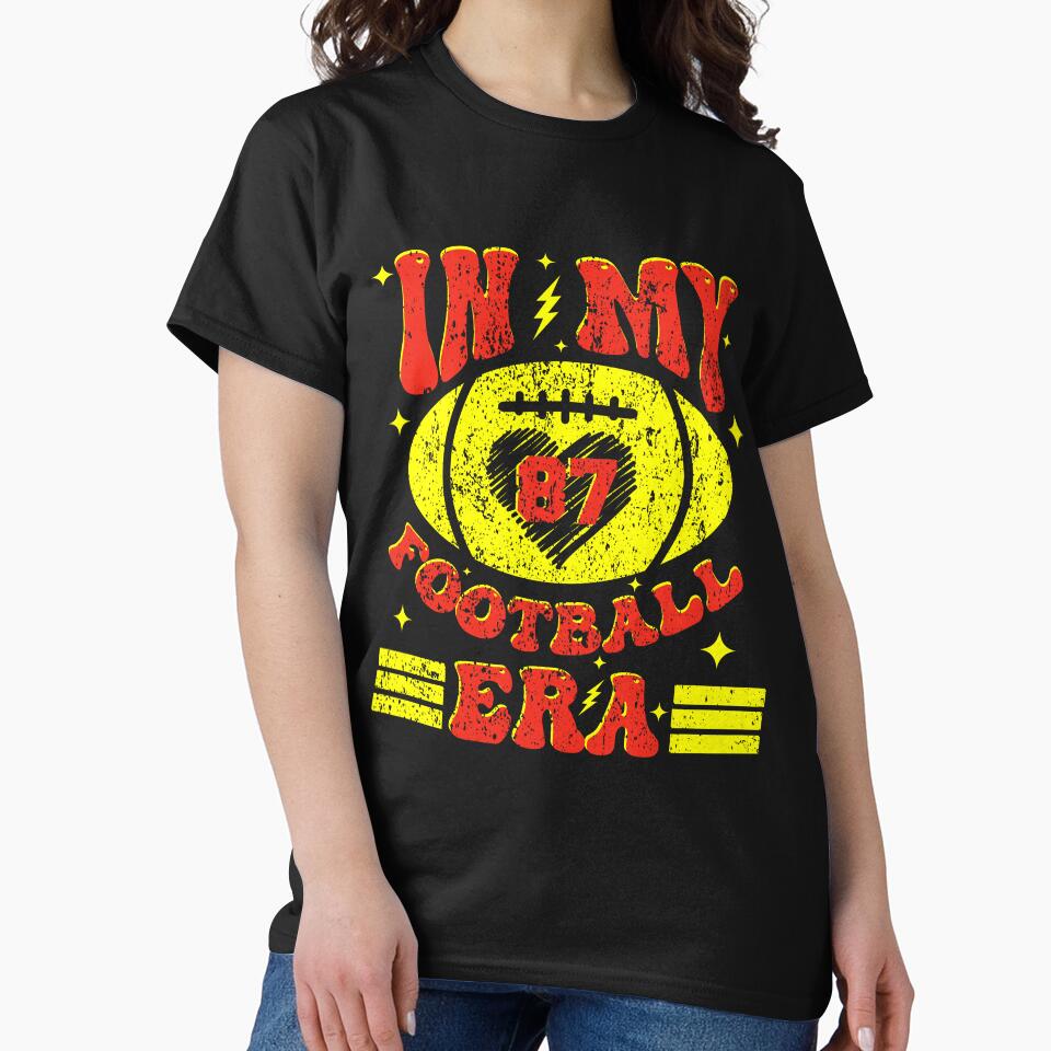 groovy in my football era funny shirt 2024 Amercan by franckay1