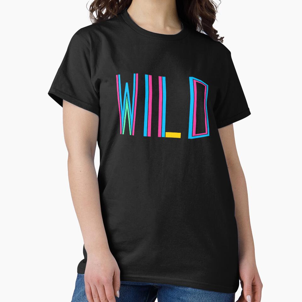 Wild Colorful Typography, Bold Modern Text by nimoxi